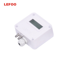 LEFOO LFM11 Differential Pressure Transmitter HVAC Duct Vacuum Cleanroom 4-20 ma smart pressure transmitter